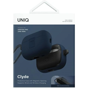 Hurtownia GSM - Etui UNIQ Clyde Lock Case Apple AirPods 1 / 2 modro-šedé/royal blue-dark grey - UNIQ1161 - {ean13} - Hurt