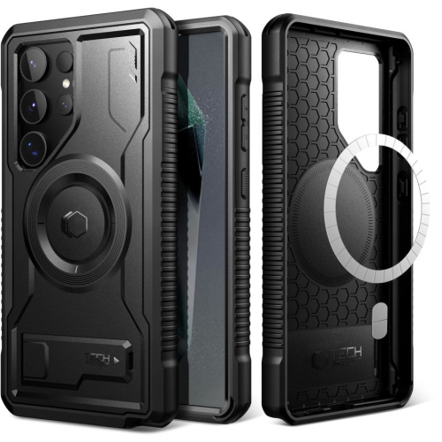 Tech-Protect Distributor - 5906203690855 - OT-606 - [OUTLET] Tech-Protect Kevlar MagSafe+ Samsung Galaxy S24 Ultra Black - B2B homescreen