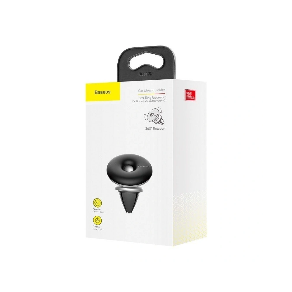 Hurtownia GSM - Ușă magnetică de mașină Baseus Star Ring pentru grilă (argintie) - BSU660SLV - {ean13} - Hurt