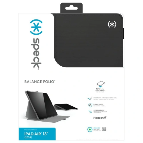 Etui Speck Balance Folio Apple iPad Air 13" 2024 (6. generacji) Black