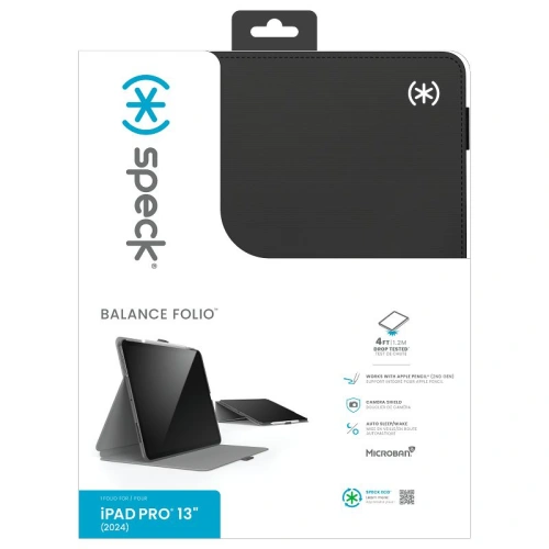 Etui Speck Balance Folio Apple iPad Pro 13" 2024 (7. generacji) Black