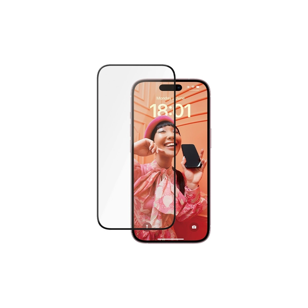 Hurtownia GSM - Keramické sklo PanzerGlass Ochrana keramiky Apple iPhone 15 Ultra-Wide-Fit Ochrana obrazovky - PZG610 - {ean13} - Hurt