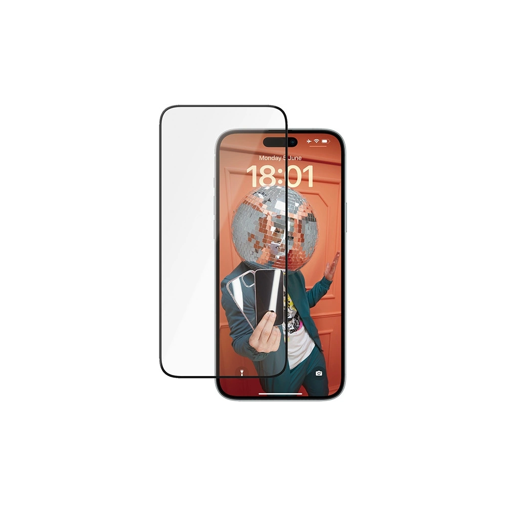 Hurtownia GSM - Kerámia üveg PanzerGlass Kerámia Védelem Apple iPhone 15 Plus Ultra-Széles-Fit Képernyő Védelem - PZG611 - {ean13} - Hurt