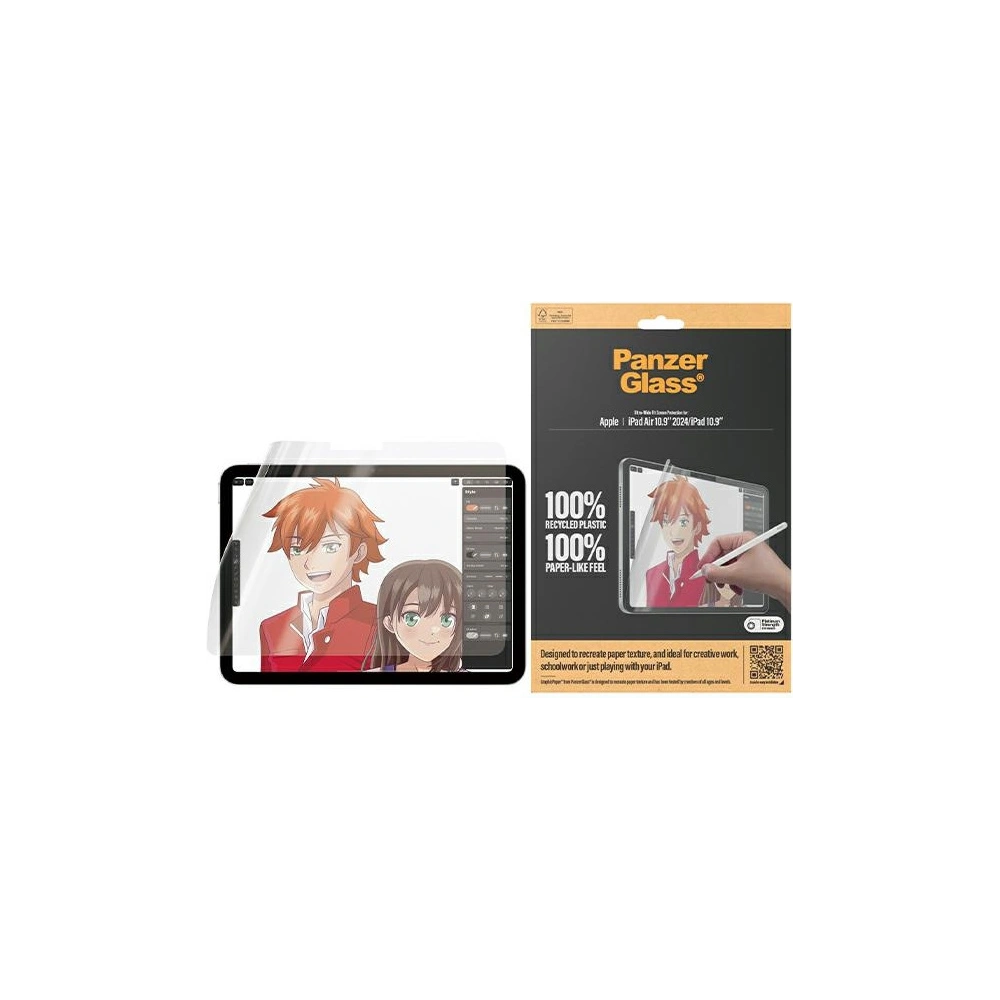 Hurtownia GSM - Mattfolie PanzerGlass GraphicPaper Apple iPad Air 11" 2024 (6. Generation) / iPad 10.9" 2022 (10. Generation) Ultra-Wide-Fit Bildschirmschutz - PZG614 - {ean13} - Hurt