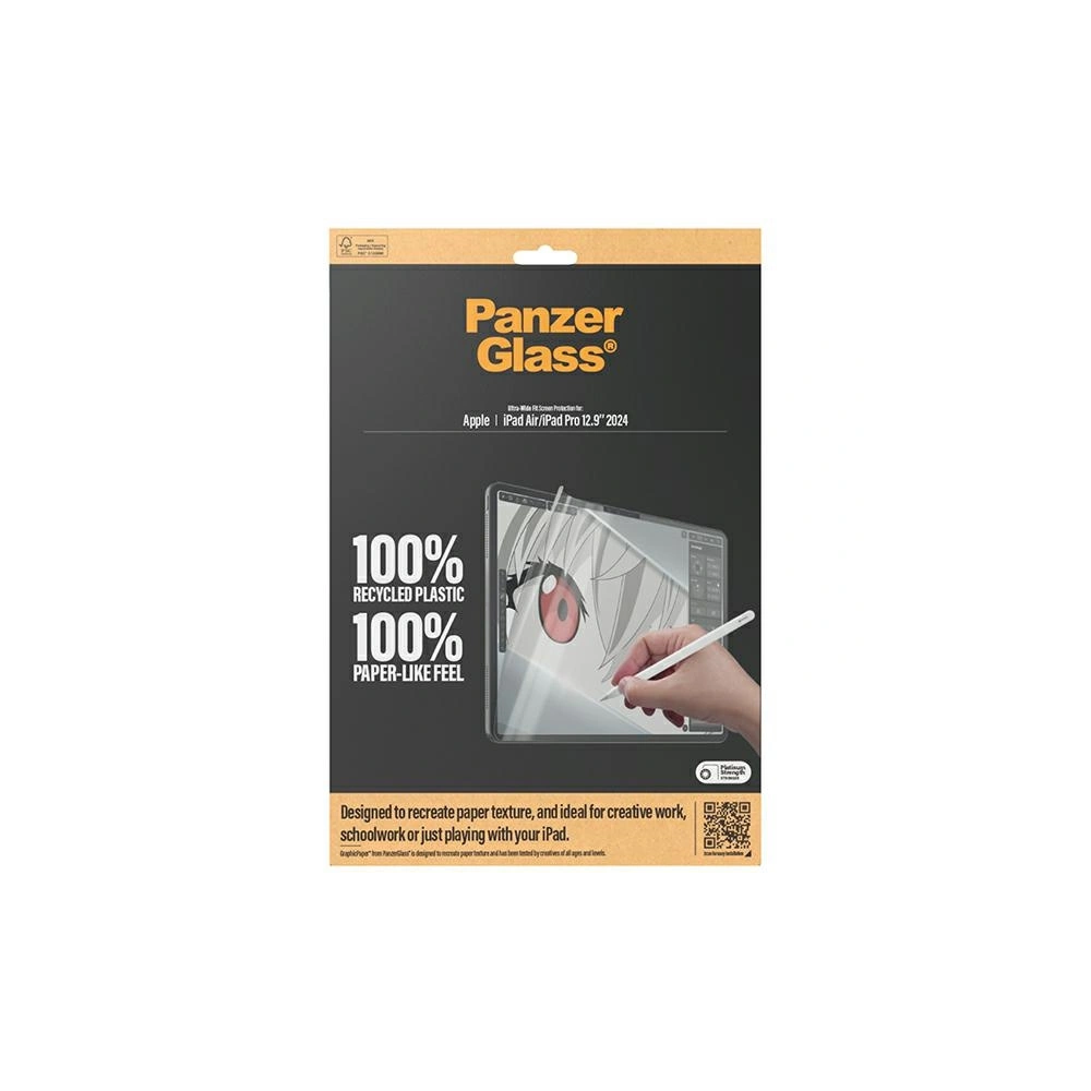 Hurtownia GSM - Fólie matná PanzerGlass GraphicPaper Apple iPad Air 13" 2024 (6. generace) / iPad Pro 13" 2024 (7. generace) Ultra-Wide-Fit Screen Protection - PZG615 - {ean13} - Hurt