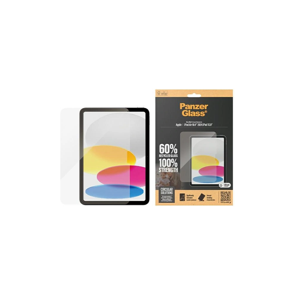 Hurtownia GSM - Edzett üveg PanzerGlass Ultra-Wide Fit Apple iPad Air 11" 2024 (6. generációs) Képernyővédő - PZG616 - {ean13} - Hurt