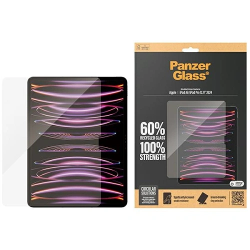 Szkło hartowane PanzerGlass Ultra-Wide Fit Apple iPad Air 13" 2024 (6. generacji) / iPad Pro 13" 2024 (7. generacji) Screen Protection