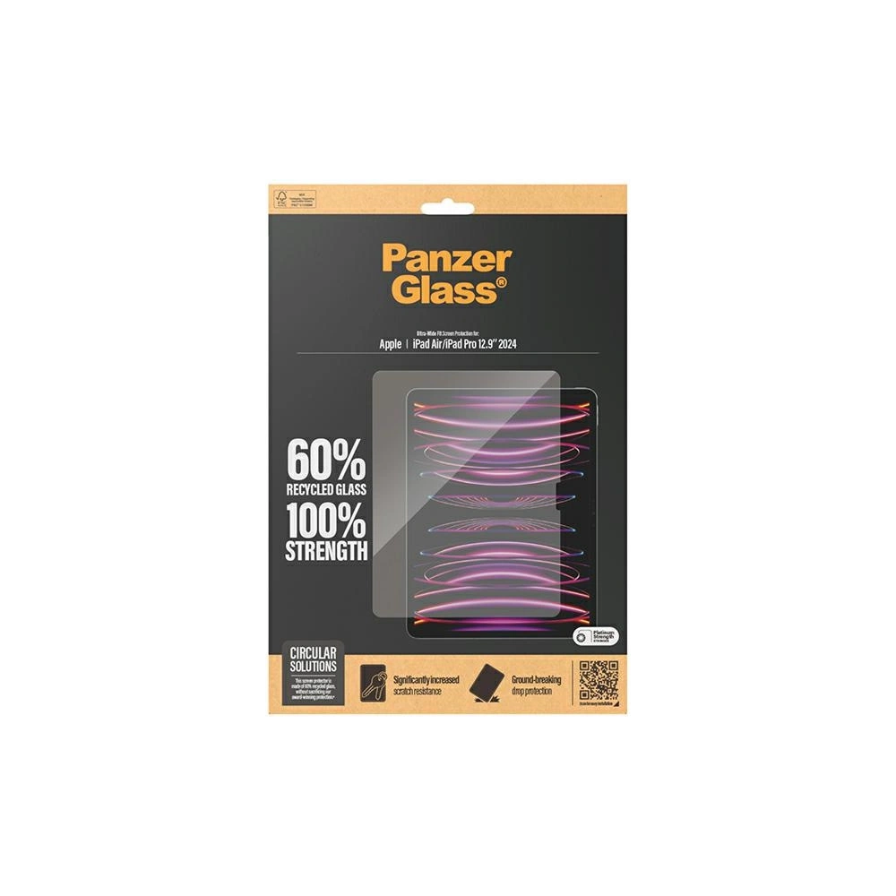 Hurtownia GSM - Tvrzené sklo PanzerGlass Ultra-Wide Fit Apple iPad Air 13" 2024 (6. generace) / iPad Pro 13" 2024 (7. generace) Ochrana displeje - PZG617 - {ean13} - Hurt