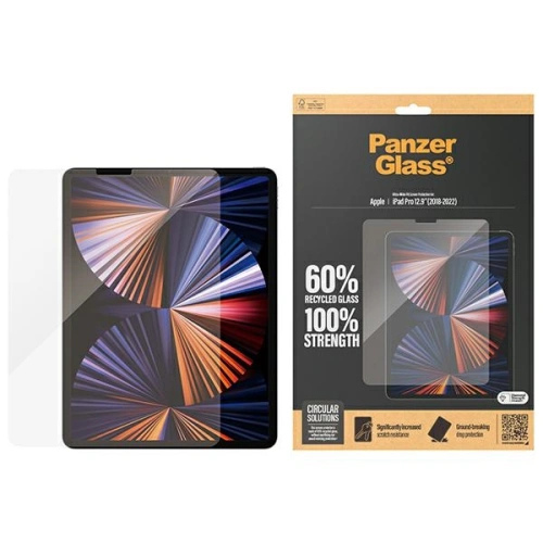 Szkło hartowane PanzerGlass Ultra-Wide Fit Apple iPad Pro 12.9 2020/2021/2022 (4., 5. i 6. generacji) Screen Protection