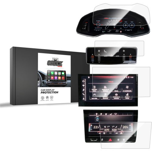 Hurtownia GrizzGlass - 5906146423534 - GRZ9753 - Folia ceramiczna GrizzGlass CarDisplay Protection do Audi Q7 2019-2024 [4w1] - B2B homescreen