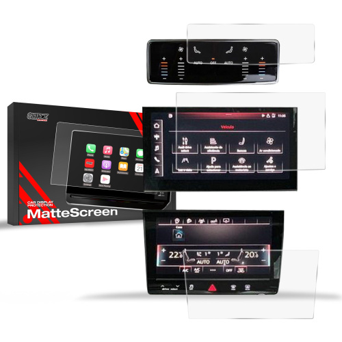 GrizzGlass Distributor - 5906146423589 - GRZ9760 - Matte GrizzGlass CarDisplay Protection Audi Q8 2018-2024 [3in1] - B2B homescreen