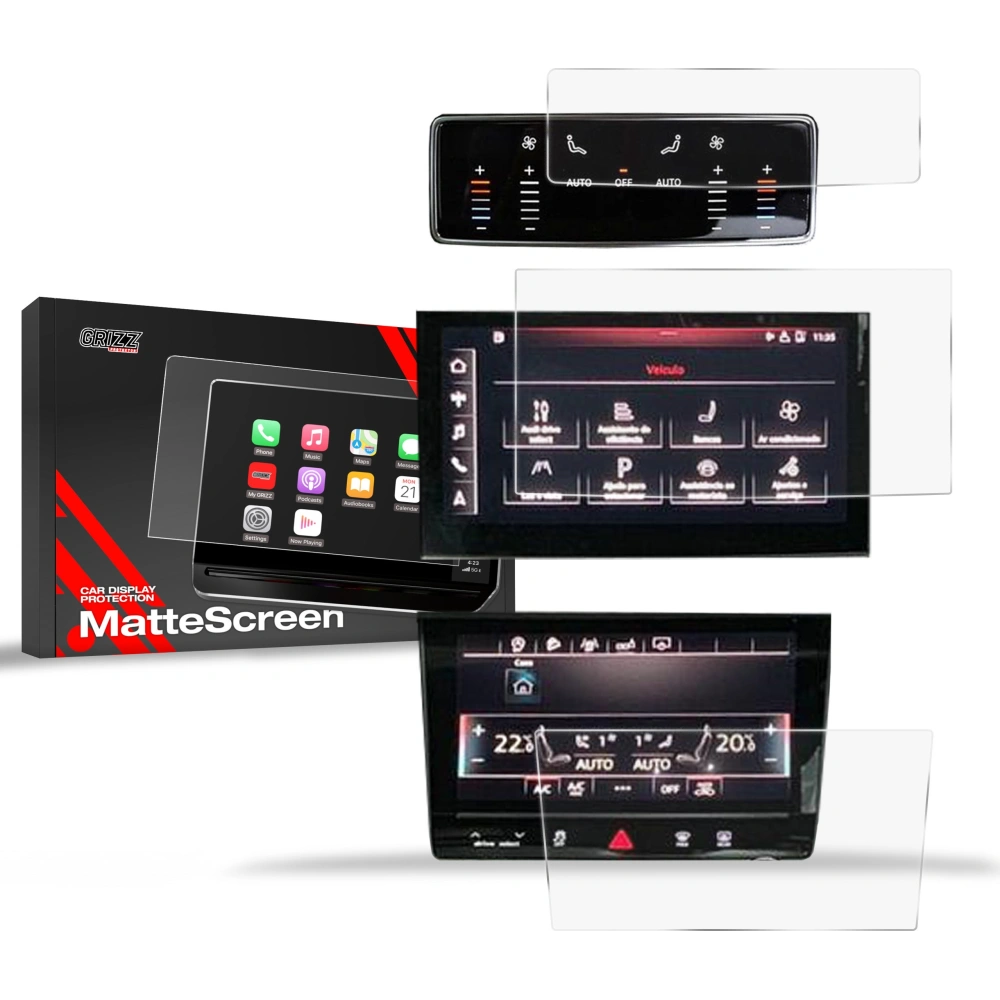 Hurtownia GSM - GrizzGlass CarDisplay Protection folie mată pentru Audi Q8 2018-2024 [3in1] - GRZ9760 - {ean13} - Hurt