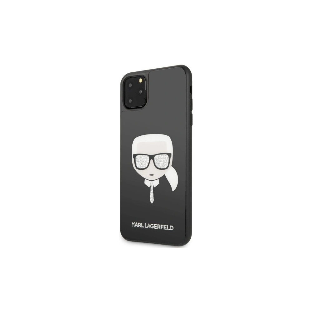 Hurtownia GSM - Karl Lagerfeld KLHCN65DLHBK iPhone 11 Pro Max czarny/black Iconic Glitter Karl`s Head - KLD166BLK - {ean13} - Hurt