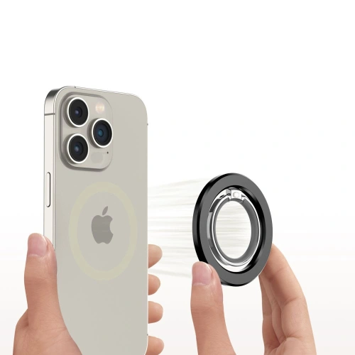 Uchwyt na palec Tech-Protect MMR300 MagSafe Phone Ring Black