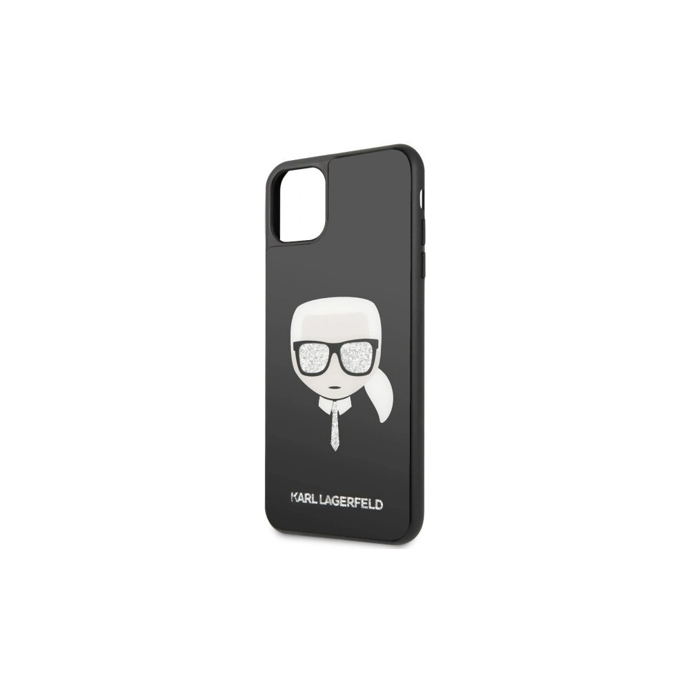 Hurtownia GSM - Karl Lagerfeld KLHCN65DLHBK iPhone 11 Pro Max czarny/black Iconic Glitter Karl`s Head - KLD166BLK - {ean13} - Hurt