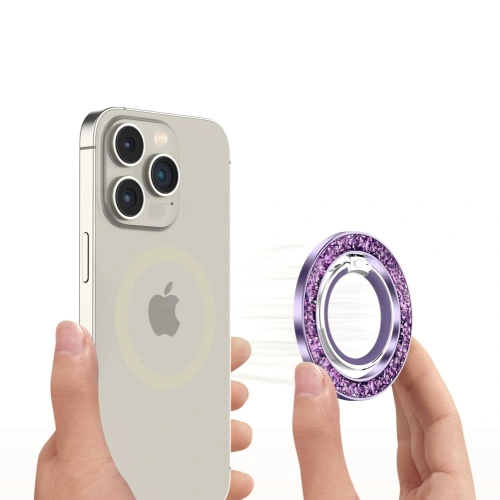Uchwyt na palec Tech-Protect MMR200 MagSafe Phone Ring Purple