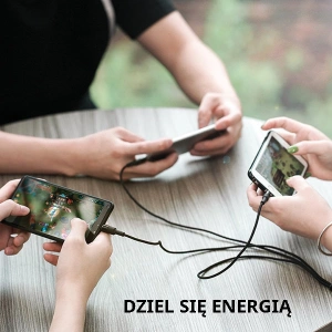 Hurtownia GSM - Kábel 3w1 USAMS U5 US-SJ219 USB-A / Lightning / microUSB / USB-C 1,5m 2A fekete/black - USA1104 - {ean13} - Hurt