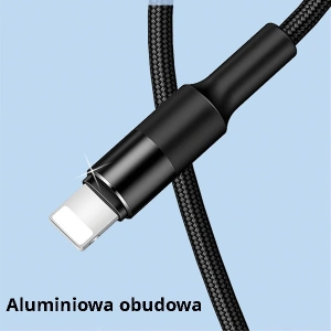 Hurtownia GSM - Cablul 3w1 USAMS U5 US-SJ219 USB-A / Lightning / microUSB / USB-C 1,5m 2A negru/black - USA1104 - {ean13} - Hurt