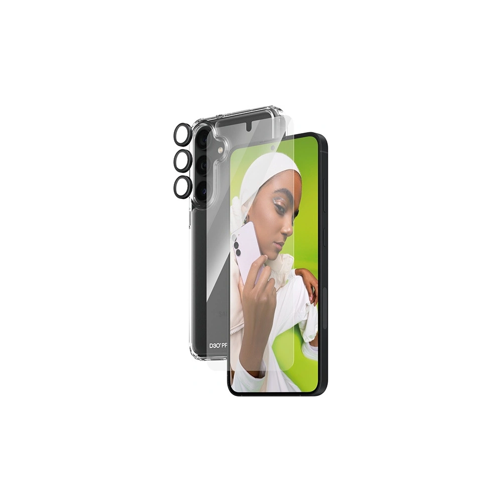 Hurtownia GSM - Zestaw PanzerGlass Bundle 3in1 Samsung Galaxy S24 Hardcase + Screen Protector + Camera Lens - PZG621 - {ean13} - Hurt