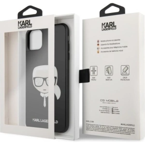 Hurtownia GSM - Karl Lagerfeld KLHCN65DLHBK iPhone 11 Pro Max schwarz/black Iconic Glitter Karls Kopf - KLD166BLK - {ean13} - Hurt