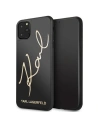 Karl Lagerfeld KLHCN65DLKSBK iPhone 11 Pro Max czarny/black hard case Signature Glitter