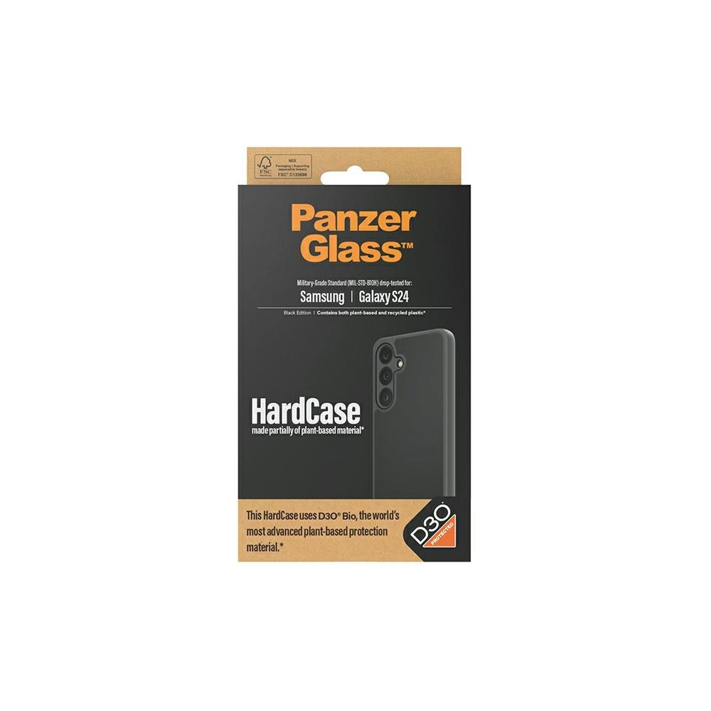 Hurtownia GSM - Etui PanzerGlass HardCase Samsung Galaxy S24 D3O 3xMilitary grade černý/black - PZG624 - {ean13} - Hurt