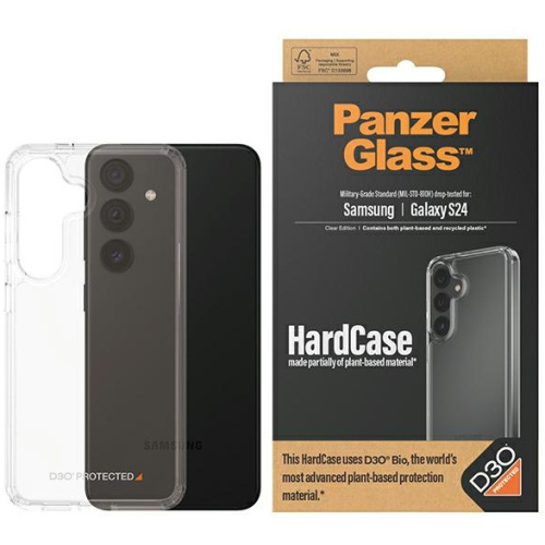 Hurtownia PanzerGlass - 5711724012105 - PZG625 - Etui PanzerGlass HardCase Samsung Galaxy S24 D3O 3xMilitary grade przezroczysty/transparent - B2B homescreen
