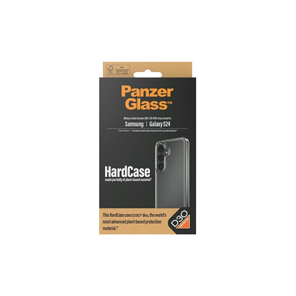 Wholesale PanzerGlass HardCase Samsung Galaxy S24 D3O 3xMilitary grade transparent - PZG625 - {ean13} - Hurt
