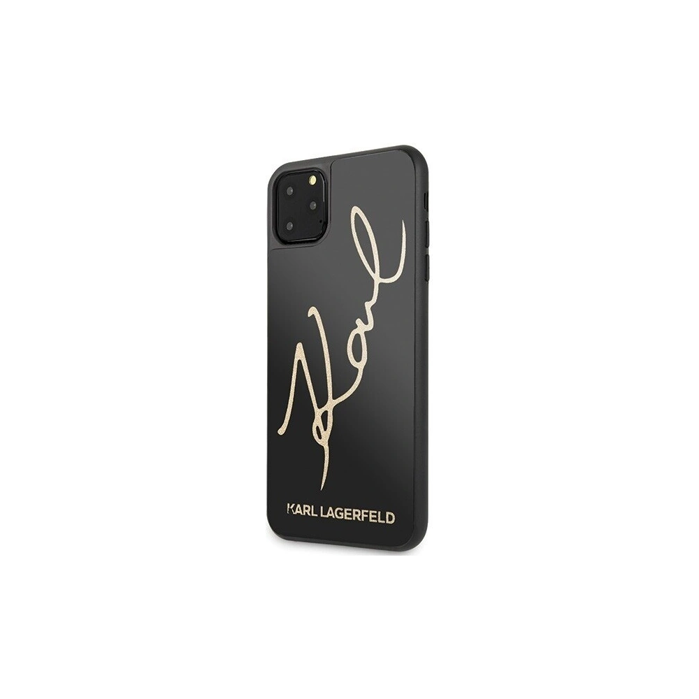 Hurtownia GSM - Karl Lagerfeld KLHCN65DLKSBK iPhone 11 Pro Max czarny/black hard case Signature Glitter - KLD167BLK - {ean13} - Hurt