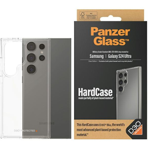 Hurtownia PanzerGlass - 5711724012129 - PZG627 - Etui PanzerGlass HardCase Samsung Galaxy S24 Ultra D3O 3xMilitary grade przezroczysty/transparent - B2B homescreen