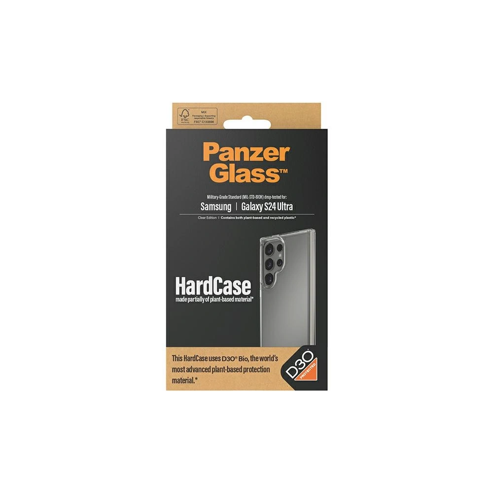 Wholesale PanzerGlass HardCase Samsung Galaxy S24 Ultra D3O 3xMilitary grade transparent - PZG627 - {ean13} - Hurt