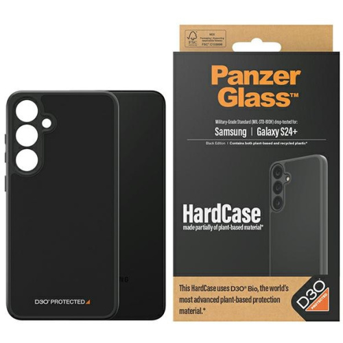 Hurtownia PanzerGlass - 5711724012174 - PZG628 - Etui PanzerGlass HardCase Samsung Galaxy S24+ Plus D3O 3xMilitary grade czarny/black - B2B homescreen
