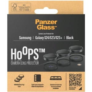 Szkło na obiektyw aparatu PanzerGlass Hoops Camera Samsung Galaxy S24 czarny/black