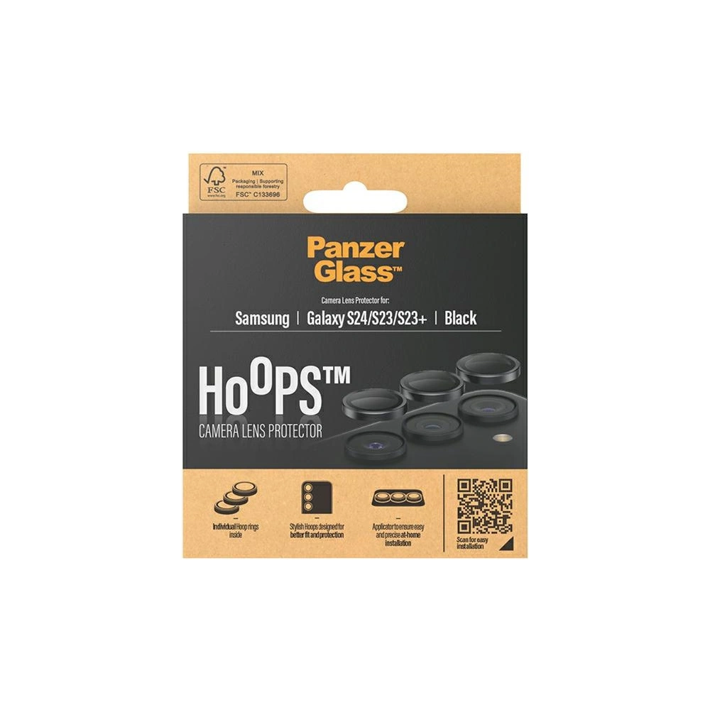 Wholesale PanzerGlass Hoops Camera Samsung Galaxy S24 black - PZG630 - {ean13} - Hurt