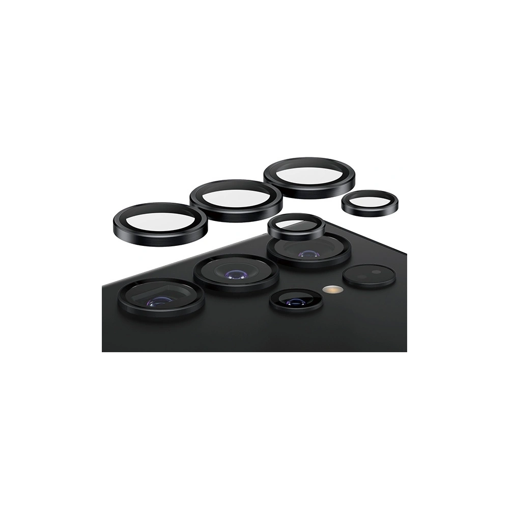 Hurtownia GSM - Sticlă pentru obiectivul aparatului PanzerGlass Hoops Camera Samsung Galaxy S24 Ultra negru/black - PZG631 - {ean13} - Hurt