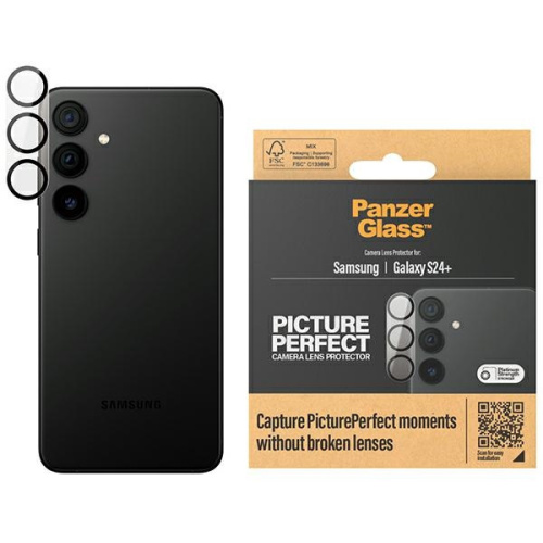 Hurtownia PanzerGlass - 5711724012051 - PZG634 - Szkło hartowane na obiektyw aparatu PanzerGlass Picture Perfect Samsung Galaxy S24+ Plus - B2B homescreen