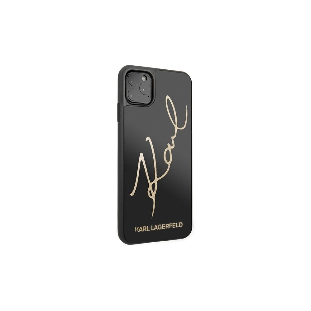Hurtownia GSM - Karl Lagerfeld KLHCN65DLKSBK iPhone 11 Pro Max czarny/black hard case Signature Glitter - KLD167BLK - {ean13} - Hurt