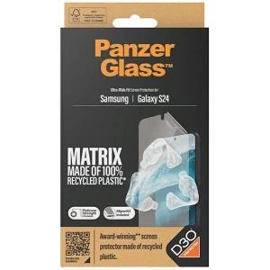 Folia ochronna na ekran PanzerGlass Ultra-Wide Fit Samsung Galaxy S24 D3O Matrix Screen Protection