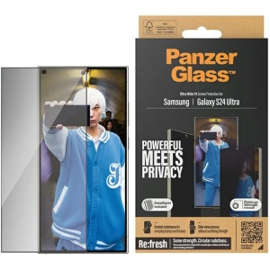 Hurtownia GSM - Gehärtetes Glas PanzerGlass Ultra-Wide Fit Privacy + EasyAligner Samsung Galaxy S24 Ultra - PZG640 - {ean13} - Hurt