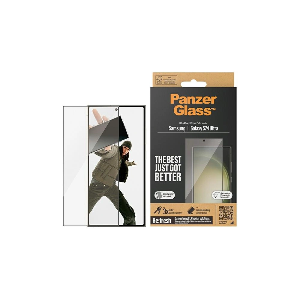Wholesale PanzerGlass Ultra-Wide Fit Samsung Galaxy S24 Ultra - PZG641 - {ean13} - Hurt