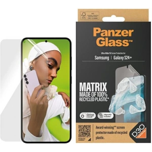 Hurtownia GSM - Képernyővédő fólia PanzerGlass Ultra-Wide Fit Samsung Galaxy S24+ Plus D3O Matrix Képernyő Védelem - PZG642 - {ean13} - Hurt