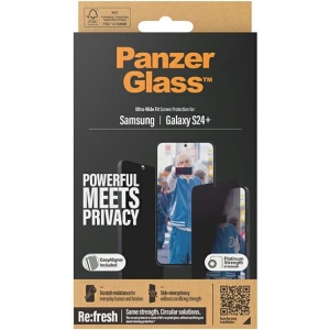 Wholesale PanzerGlass Ultra-Wide Fit Privacy + EasyAligner Samsung Galaxy S24+ Plus - PZG643 - {ean13} - Hurt