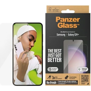 Hurtownia GSM - Edzett üveg PanzerGlass Ultra-Wide Fit Samsung Galaxy S24+ Plus - PZG644 - {ean13} - Hurt