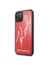 Hurtownia GSM - Karl Lagerfeld KLHCN65DLKSRE iPhone 11 Pro Max czerwony/red hard case Signature Glitter - KLD168RED - {ean13} - Hurt