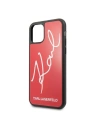 Hurtownia GSM - Karl Lagerfeld KLHCN65DLKSRE iPhone 11 Pro Max czerwony/red hard case Signature Glitter - KLD168RED - {ean13} - Hurt