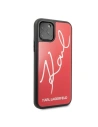 Hurtownia GSM - Karl Lagerfeld KLHCN65DLKSRE iPhone 11 Pro Max czerwony/red hard case Signature Glitter - KLD168RED - {ean13} - Hurt