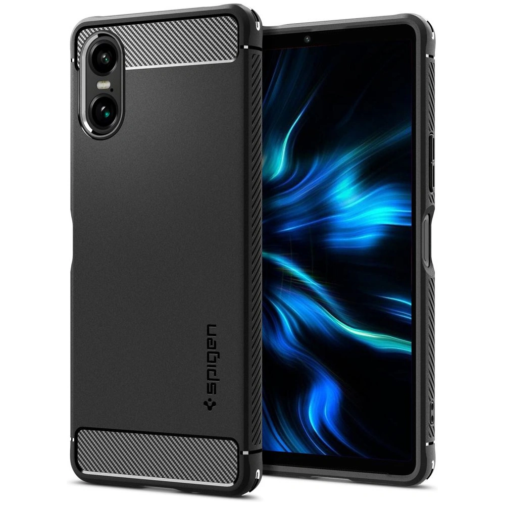 Hurtownia GSM - Etui Spigen Rugged Armor Sony Xperia 10 VI Matt Fekete - SPN3412 - {ean13} - Hurt