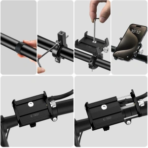 Hurtownia GSM - Fahrradhalterung Tech-Protect V4 Universelle Fahrradhalterung Schwarz - THP2800 - {ean13} - Hurt