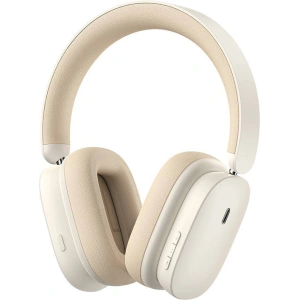 Hurtownia GSM - Słuchawki bezprzewodowe nauszne Baseus Bowie H1 Bluetooth 5.2 ANC białe - BSU4892 - {ean13} - Hurt