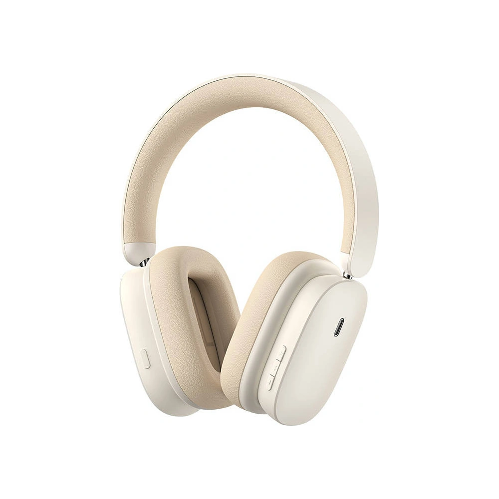 Hurtownia GSM - Bezdrátová sluchátka na uši Baseus Bowie H1 Bluetooth 5.2 ANC bílé - BSU4892 - {ean13} - Hurt